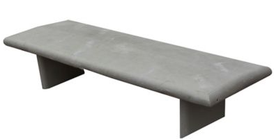 Banca sin espaldar M-31 dimensiones: 180*50*12cm